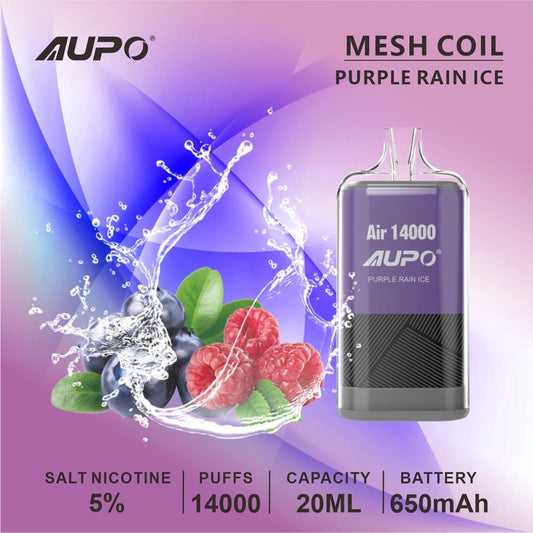 AUPO Air 14,000 Puffs - Purple Rain Ice Puff-Pulse