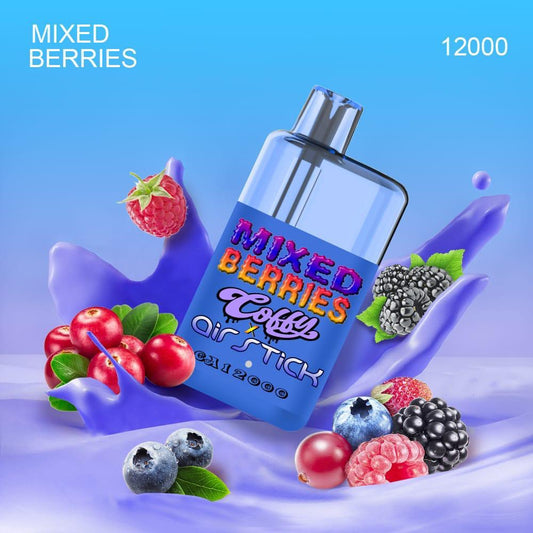 Coffe x Air Stick 12,000 Puffs - Mixed Berries Puff-Pulse